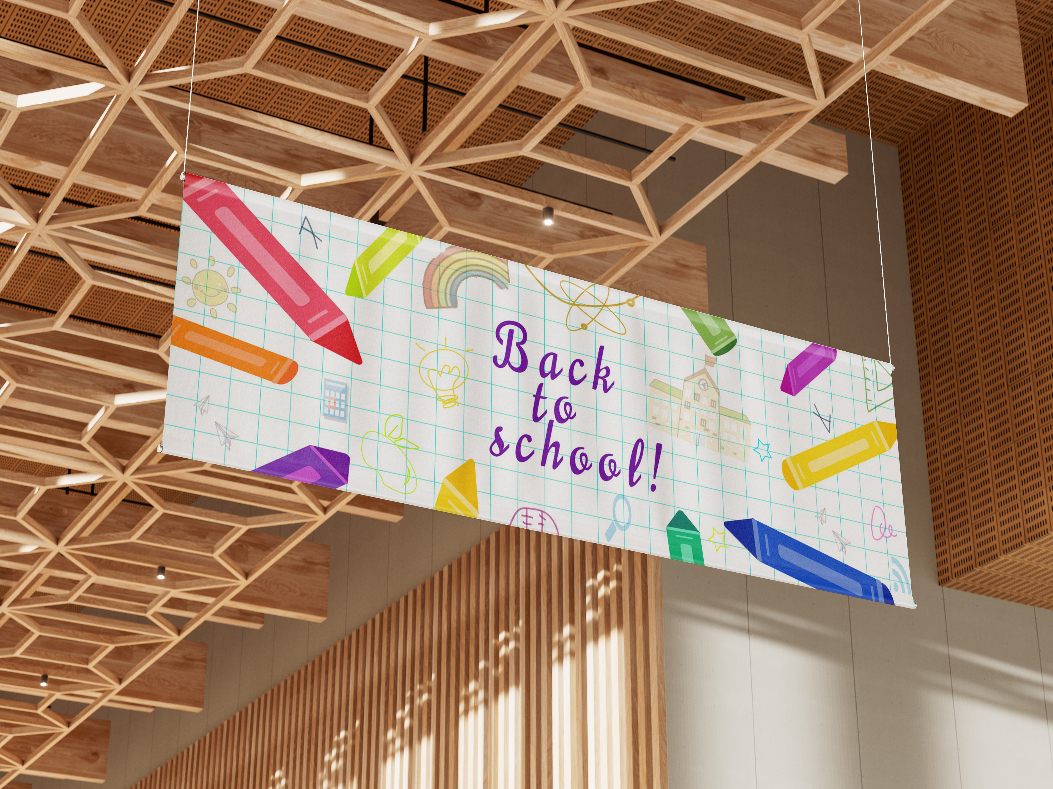 BACK TO SCHOOL banner